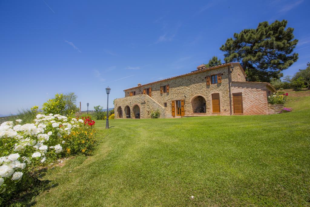 Villa Tenuta Angelici Winery Casa Contea With Pool And Panoramic Pool Cortona à Terontola Chambre photo